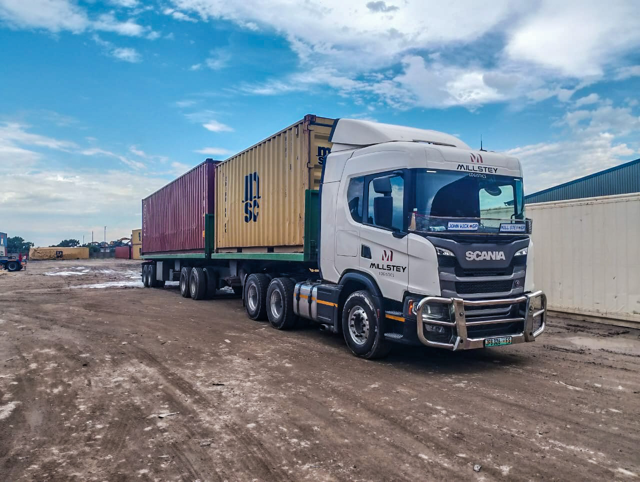 Container transport